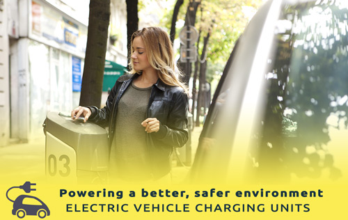 electric vehicle charging unit installations 
