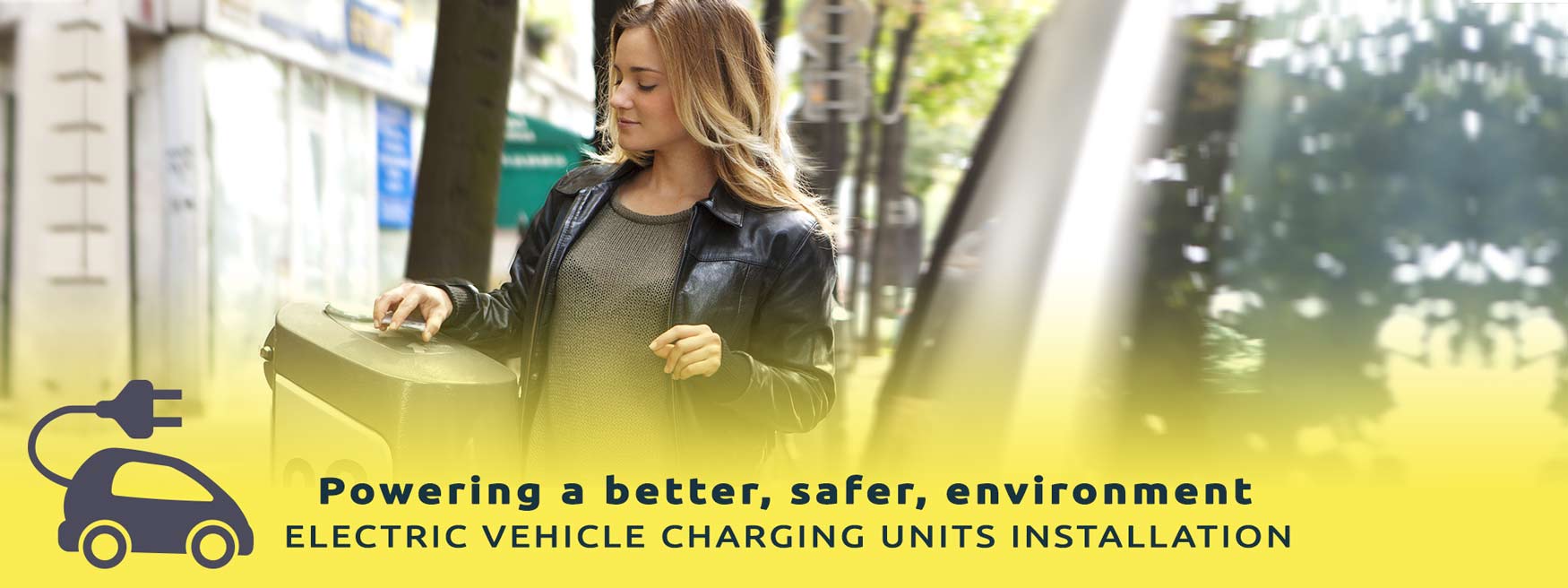 electric vehicle charging unit installations 